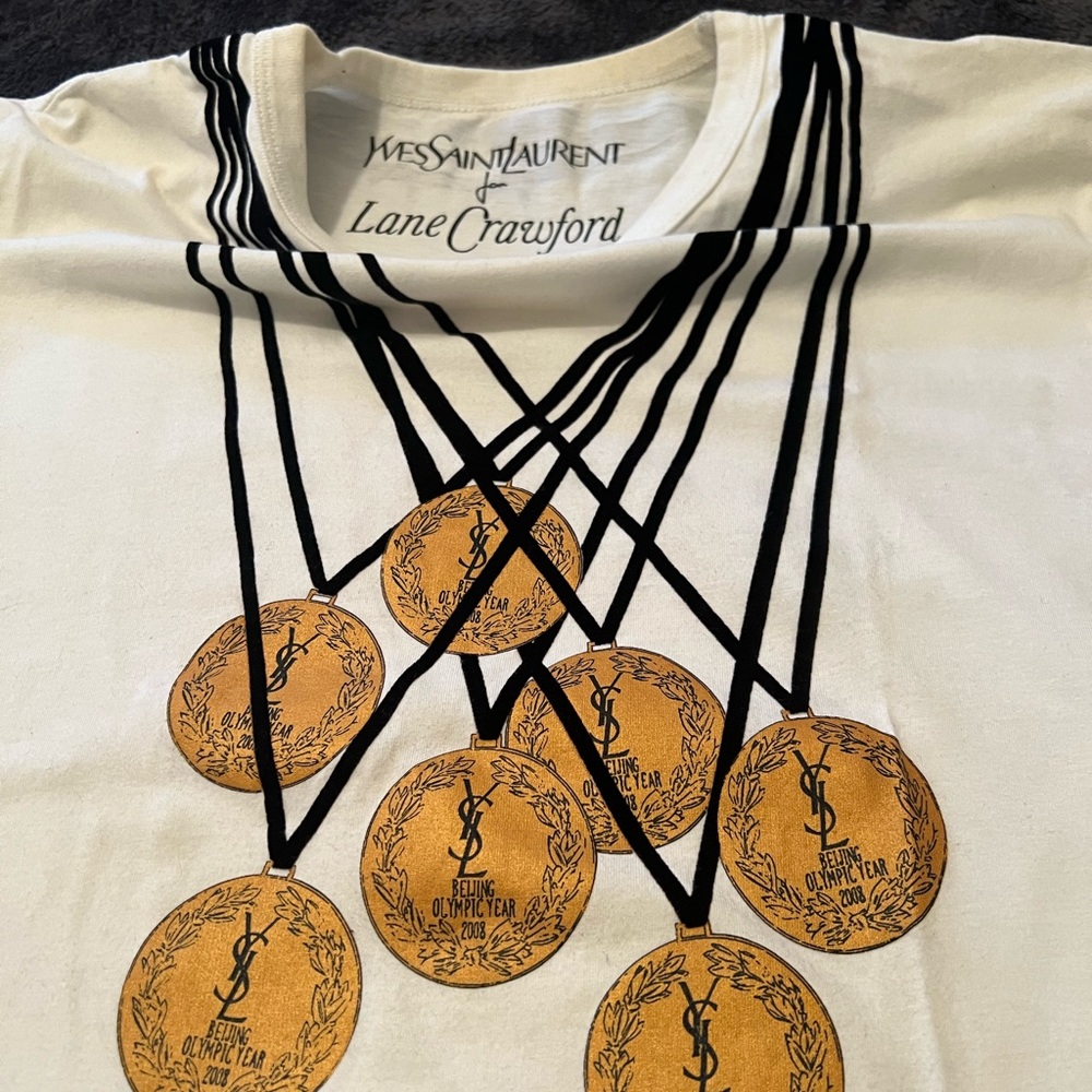 YSL x Lane Crawford Olympics T-Shirt